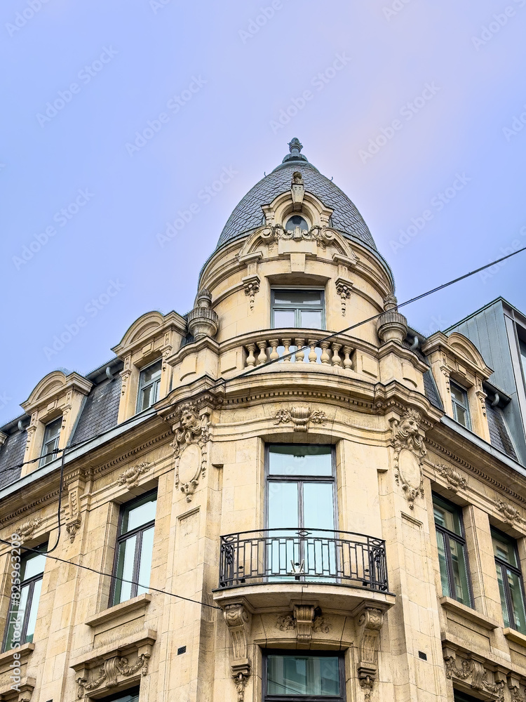 Street view of Esch-sur-Alzette, Luxembourg Street view of Esch-sur-Alzette, Luxembourg