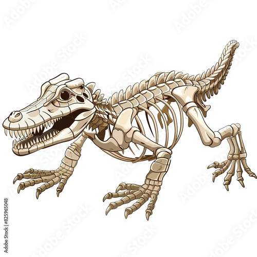 Alligator skeleton fashion