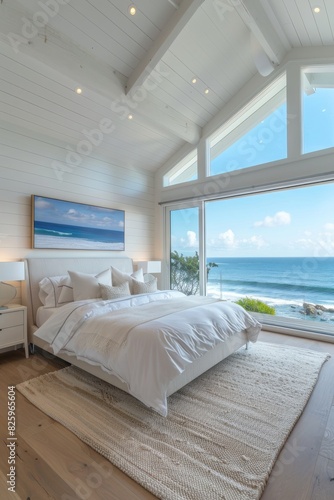 white hotel room