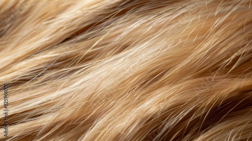 Fine strands of deer hair  meticulously arranged  isolated background  studio lighting for advertising appeal