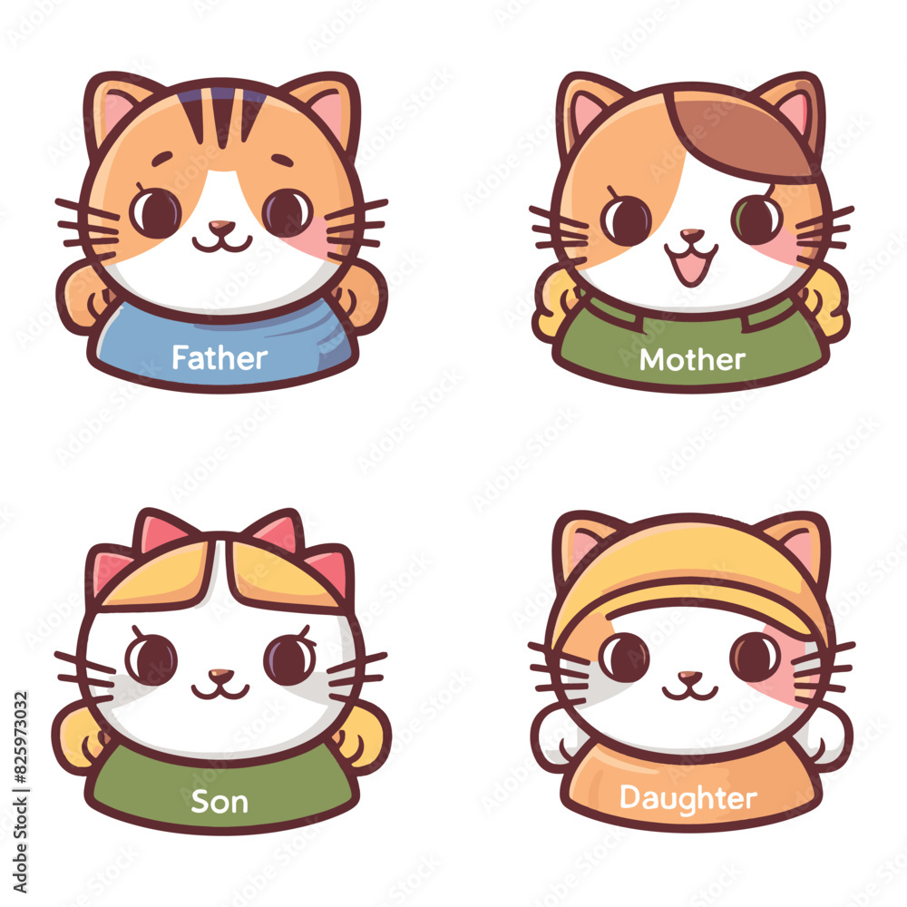 set of funny animals set of funny animals