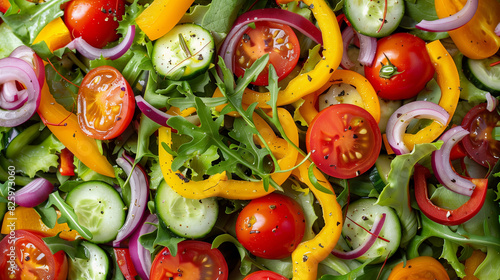 Colorful Vegetable Salad