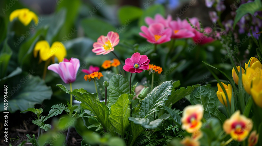 Fototapeta premium Blooming Spring Flowers