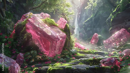 Captivating Unakite Gummies in a Hidden Fantasy Valley photo