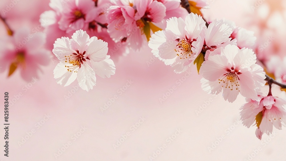 Obraz premium beautiful cherry blossoms