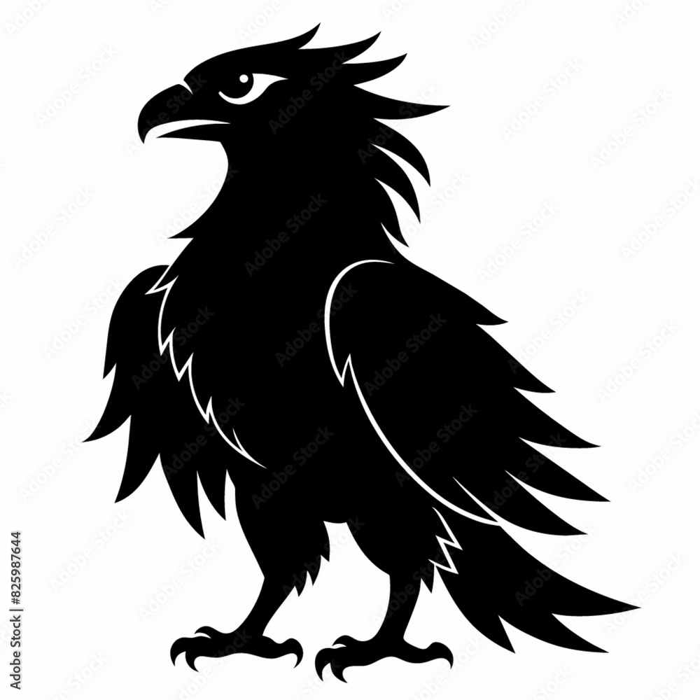 Obraz premium eagle isolated on white background