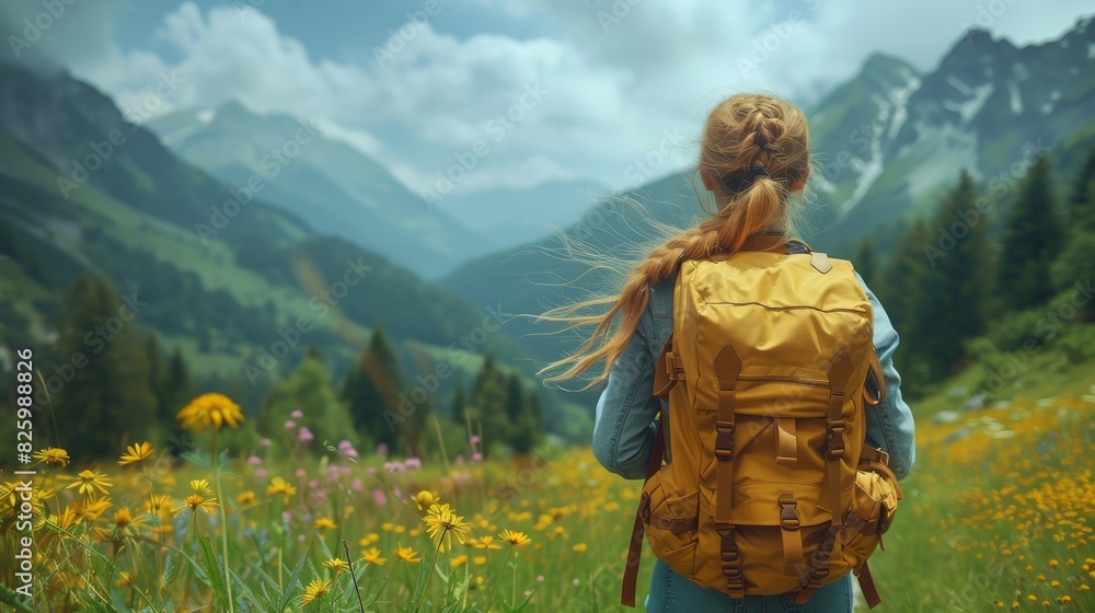 Embracing Nature's Beauty: A Bisexual Woman Finding Serenity on a Mountain Hike Embracing Nature's Beauty: A Bisexual Woman Finding Serenity on a Mountain Hike