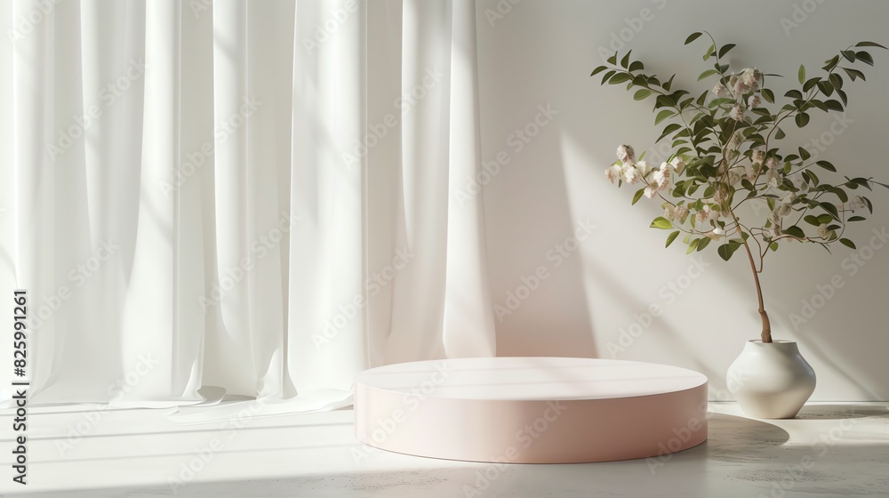 Fototapeta premium minimalist product podium