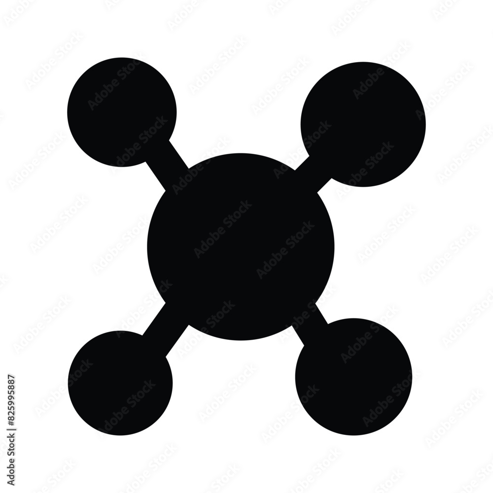 Well designed nodes network icon, topology vector design Well designed nodes network icon, topology vector design