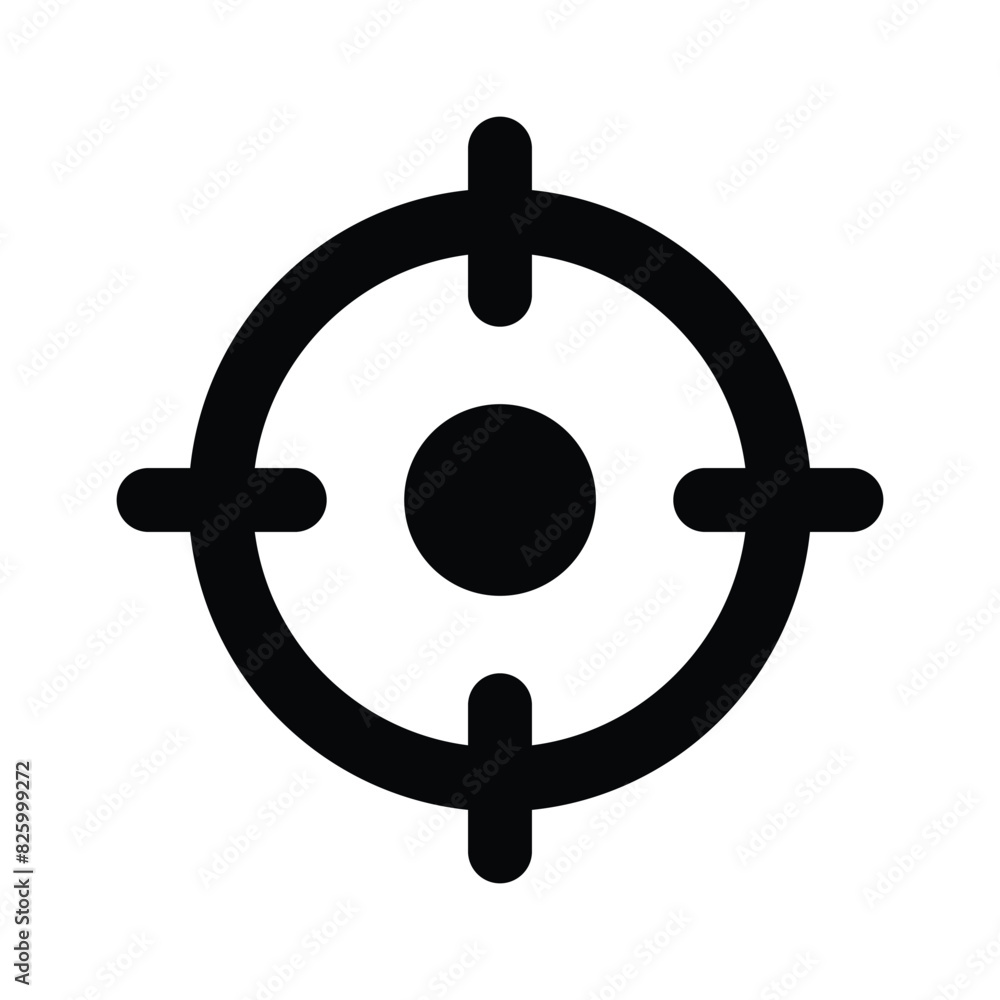 Have a look at this visually perfect icon of target, aim, objective vector design Have a look at this visually perfect icon of target, aim, objective vector design