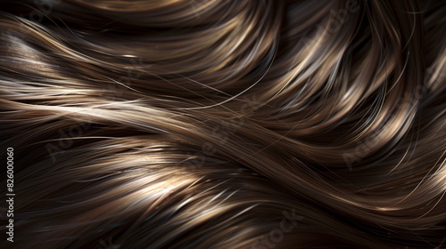 Shiny Highlight Hair Background Texture for Women