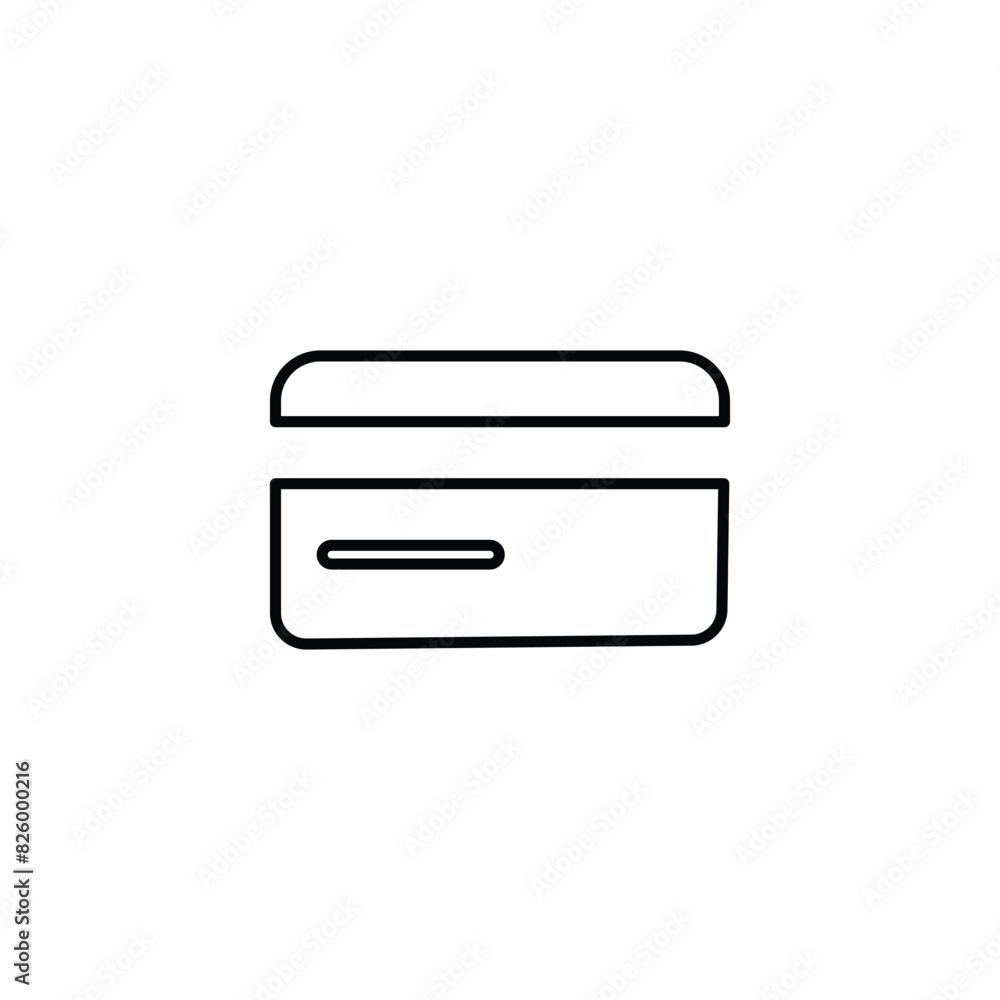 Cit card vector icon on transparent background, Cit card icon Cit card vector icon on transparent background, Cit card icon