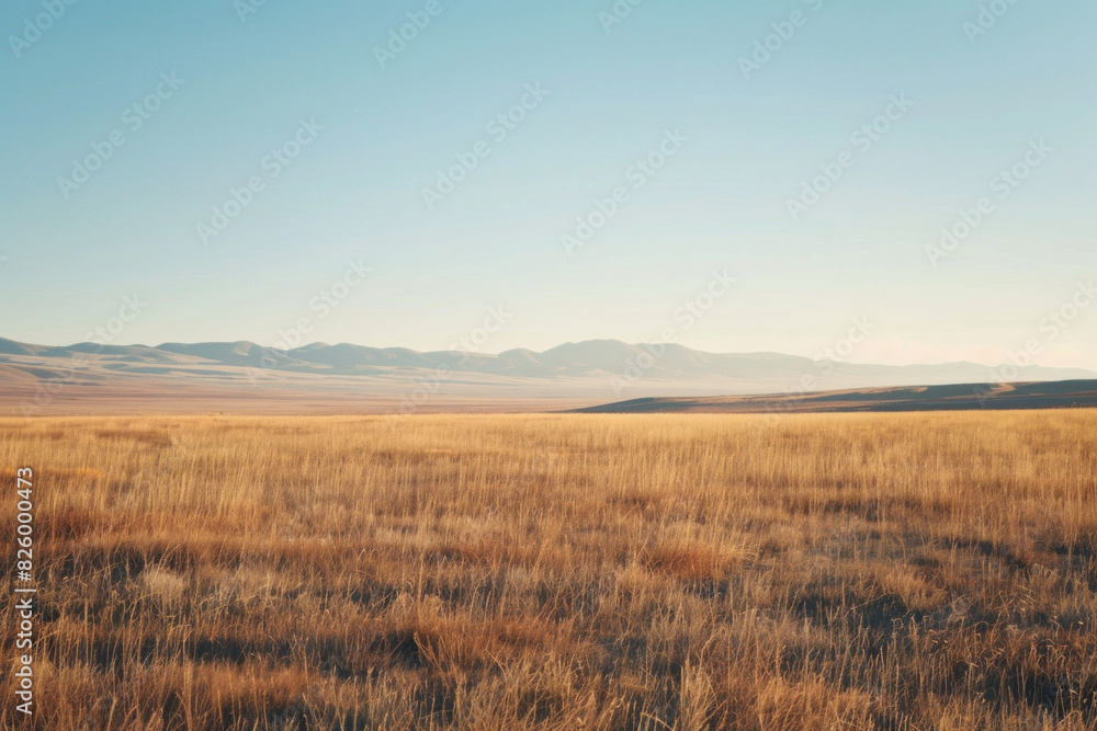 Flat plains with minimal vegetation and a focus on texture and color gradients Flat plains with minimal vegetation and a focus on texture and color gradients