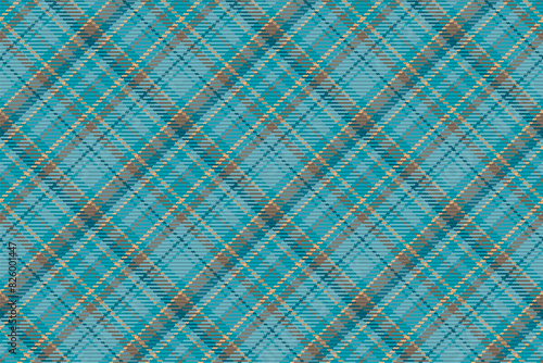 Seamless pattern of scottish tartan plaid. Repeatable background with check fabric texture. Vector backdrop striped textile print.
