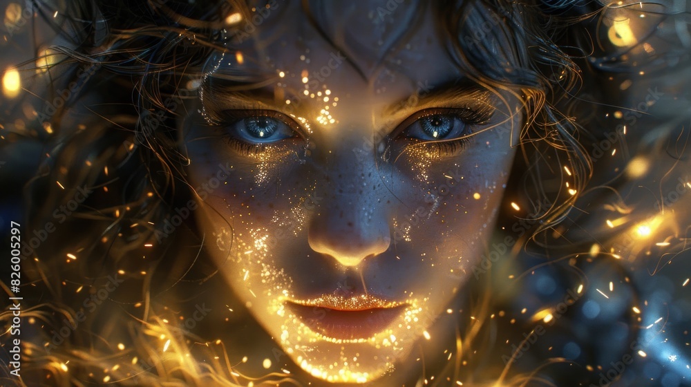 cosmic sorcerer, galactic, intricately detailed, hyper detailed gothic portrait trend cosmic sorcerer, galactic, intricately detailed, hyper detailed gothic portrait trend