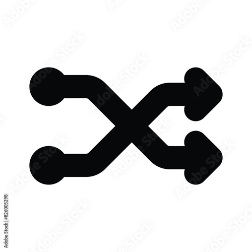 Get your hold on this amazing icon of crossover arrow