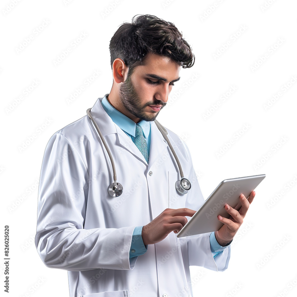 doctor with tablet pc doctor with tablet pc
