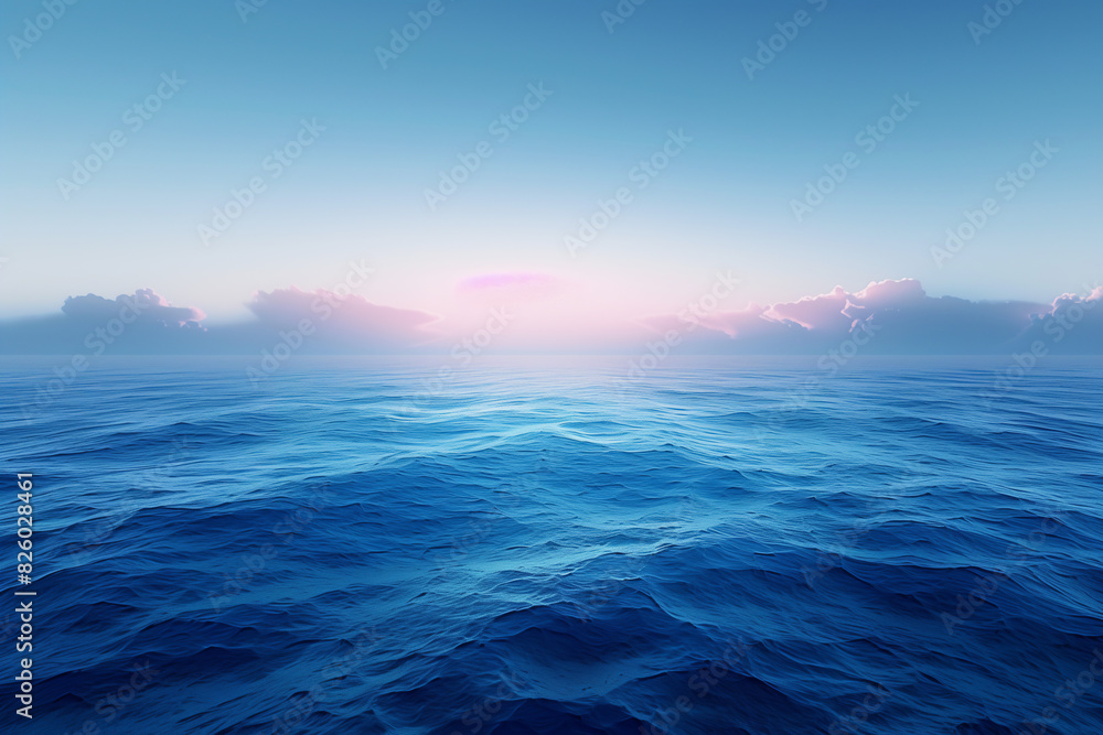 Obraz premium sea and sky with clouds