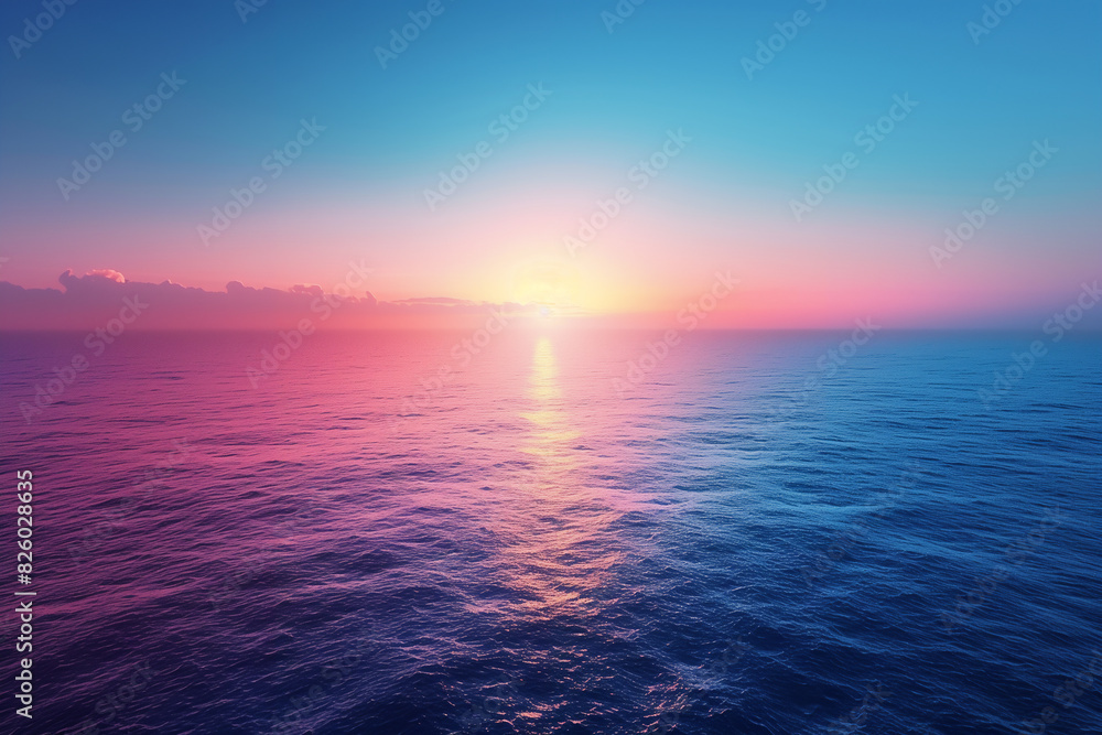 sunrise over the sea sunrise over the sea