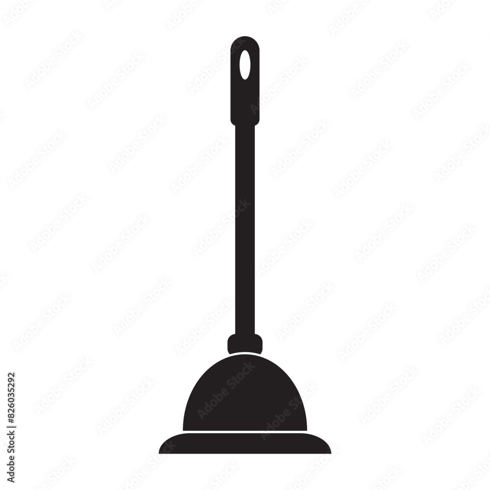 Toilet plunger icon Toilet plunger icon
