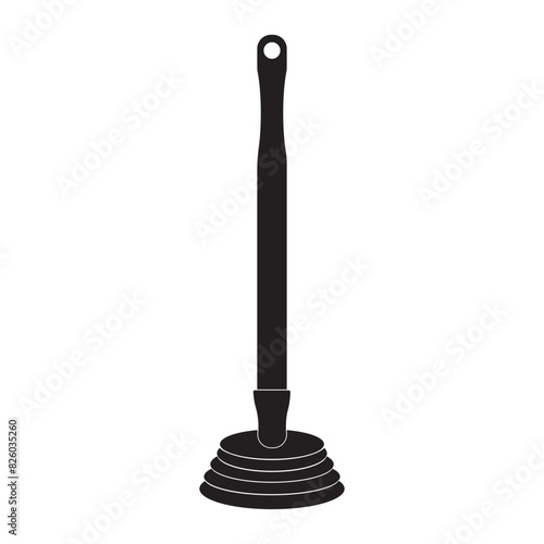 Toilet plunger icon