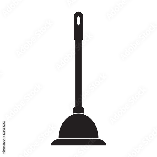 Toilet plunger icon