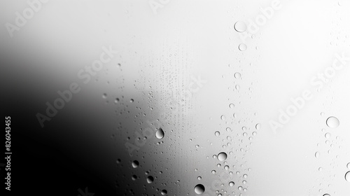 arafed view of a window with rain drops on it