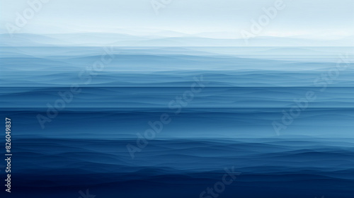 arafed view of a blue ocean with a few waves