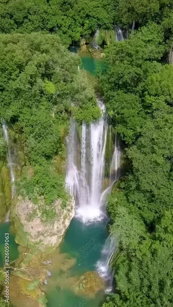 Aerial view of beautiful Croatia landscape Aerial view of beautiful Croatia landscape