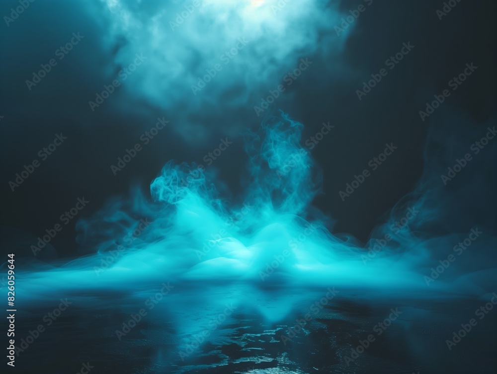 Blaue Magie: Leuchtender Nebel Blaue Magie: Leuchtender Nebel