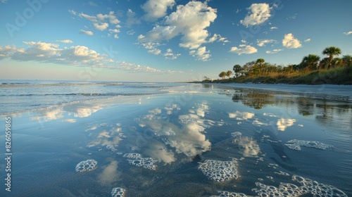 The historic charm and pristine beaches of Jekyll Island, a perfect destination for nature lovers. photo