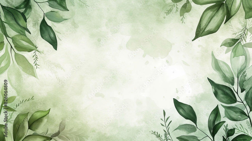 Green Leaves Background Green Leaves Background
