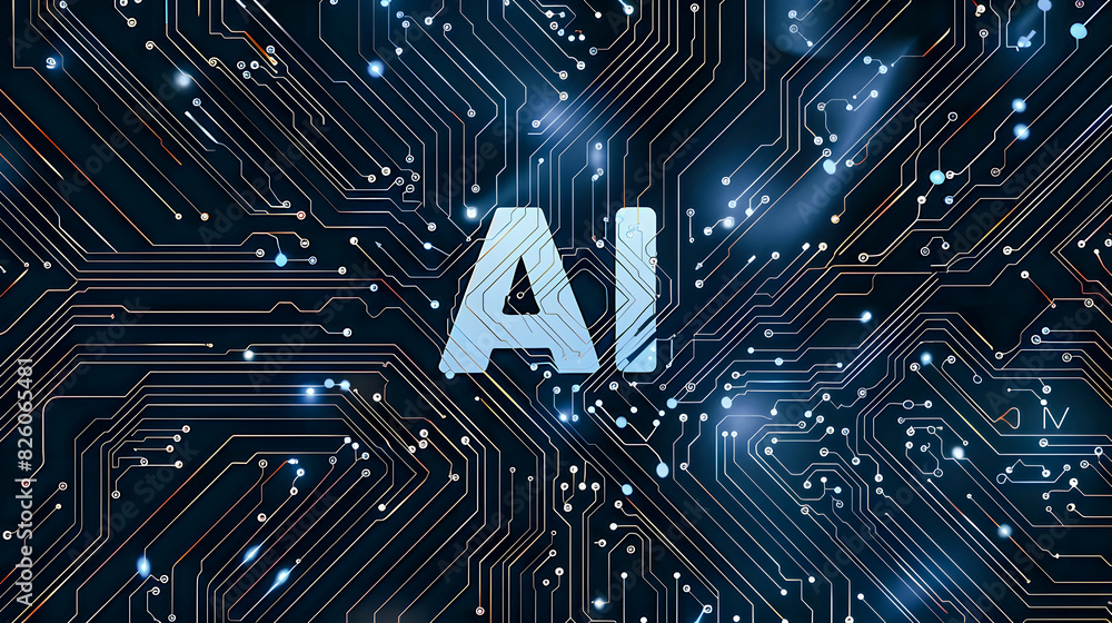 Symbol Image Futuristic Digital Network AI Artificial Intelligence Logo ...