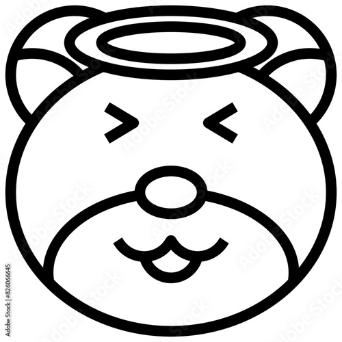 ANGEL,Bear,feelings,emotion,animal.svg