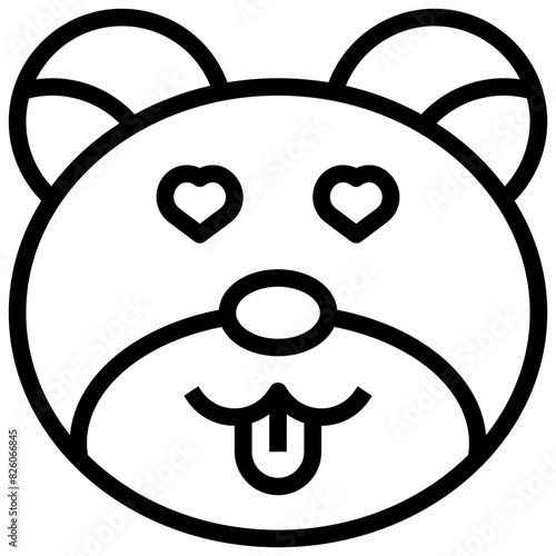 LIKE,feelings,Bear,emotion,animal.svg