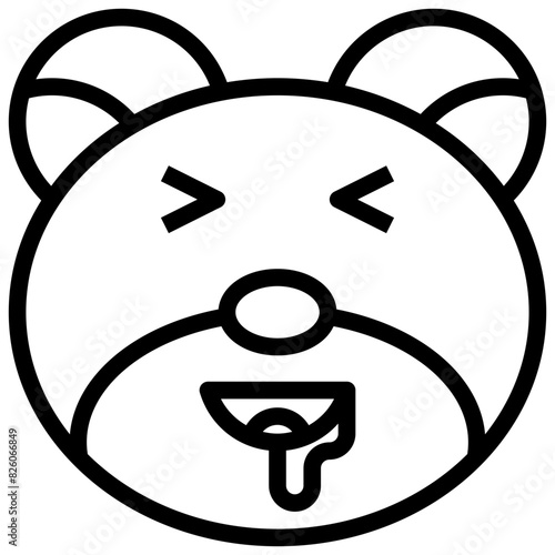 HUNGRY,feelings,emotion,animal,face.svg