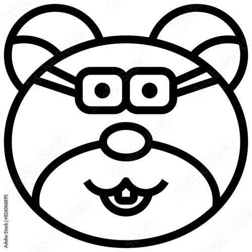 NERD,feelings,emotion,animal,face.svg