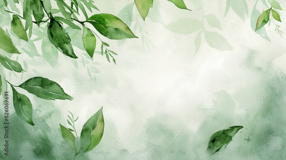 Green Leaves Background Green Leaves Background