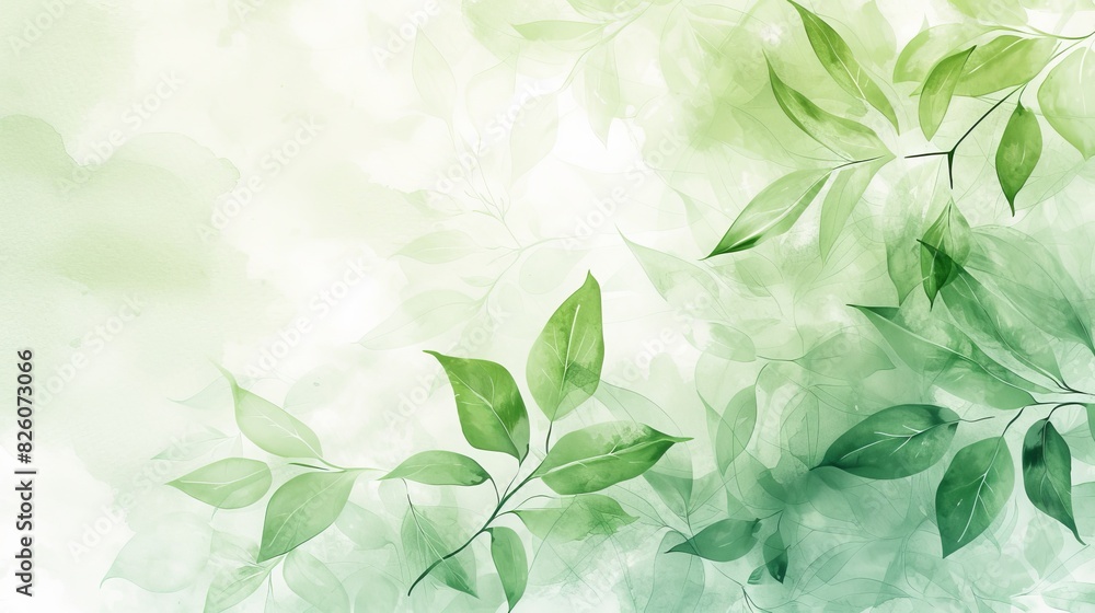 Green Leaves Background
