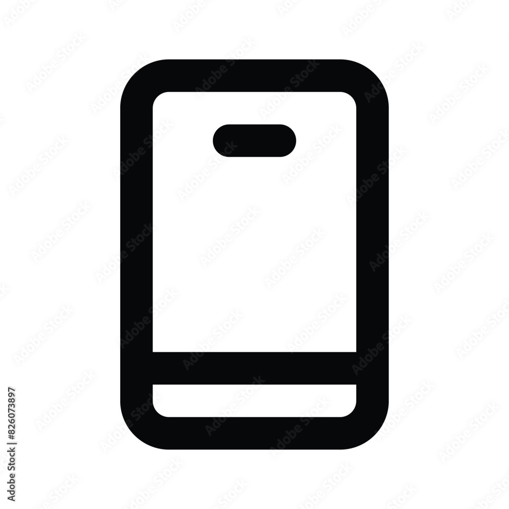 Smartphone vector design isolated on white background Smartphone vector design isolated on white background