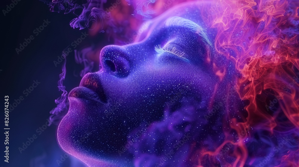 Supramental Energy Enters the Crown Chakra of a Human
Supramental Energy Enters the Crown Chakra of a Human
