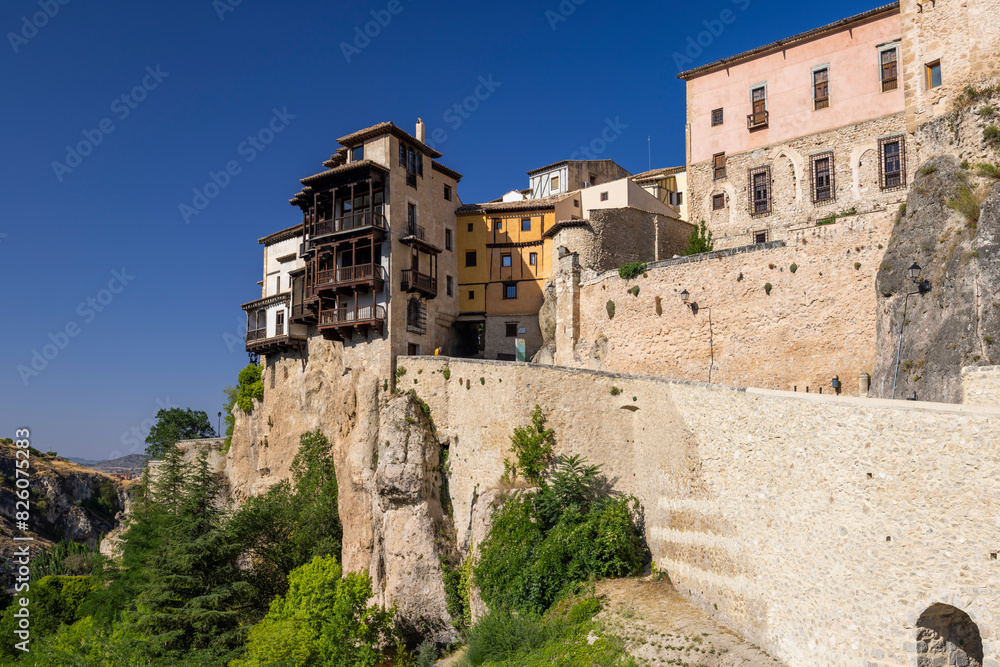 Cuenca old town, UNESCO site, Kastilie La Mancha, Spain