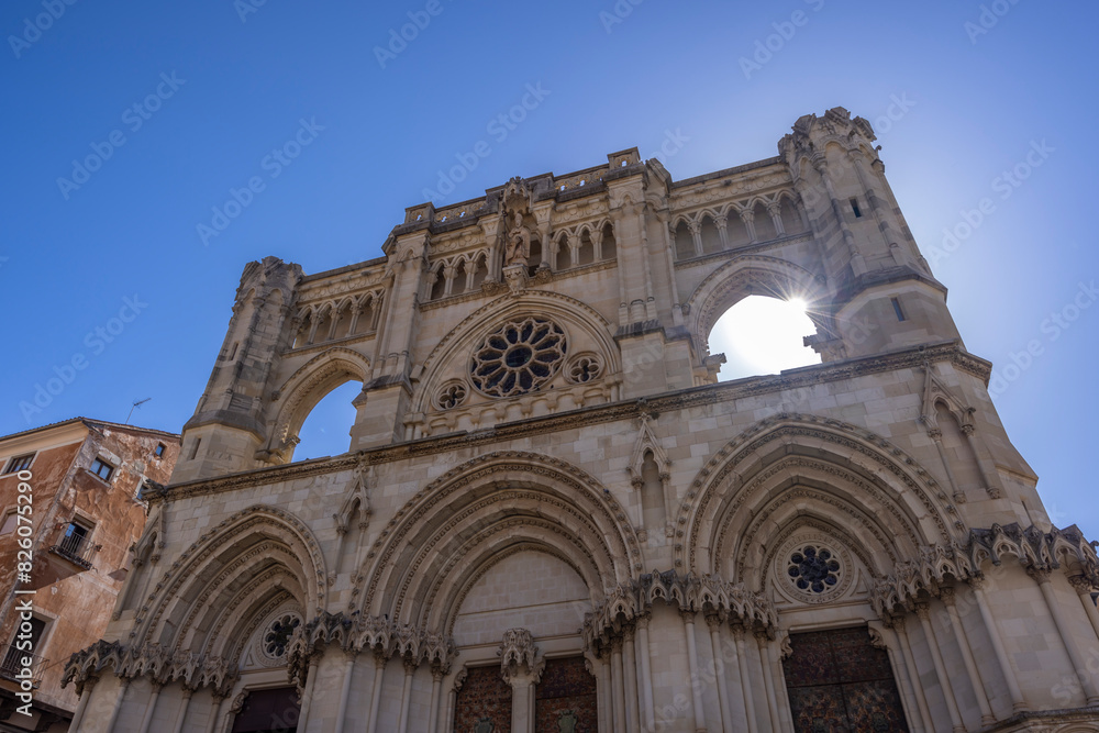 Cuenca old town, UNESCO site, Kastilie La Mancha, Spain