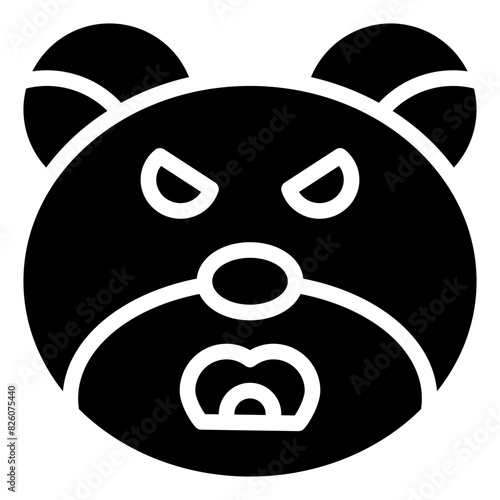 CRY,feelings,Bear,emotion,animal,09.svg