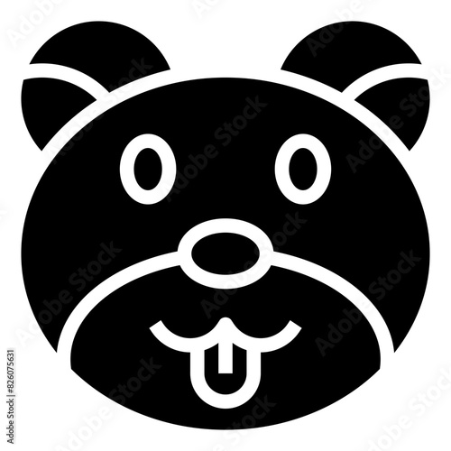 TONGUE,feelings,emotion,animal,face.svg