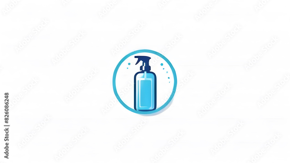 Hygiene products logo icon emblem symbol, Generative AI Hygiene products logo icon emblem symbol, Generative AI