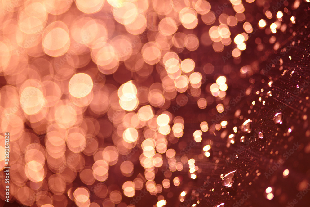 Obraz premium red blur background for Christmas card