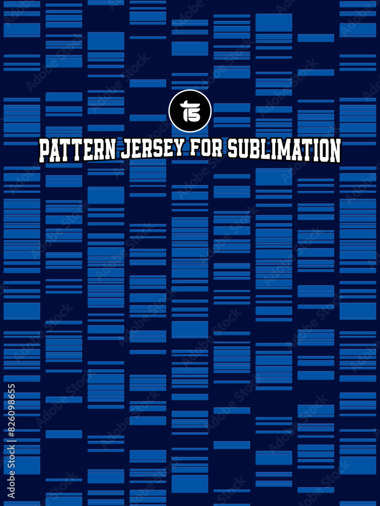 Fototapeta premium pattern jersey for sublimation