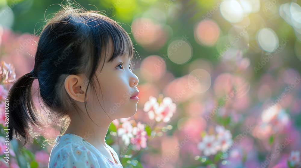 Fototapeta premium Children’s Day, A new era for children’s rights begins today