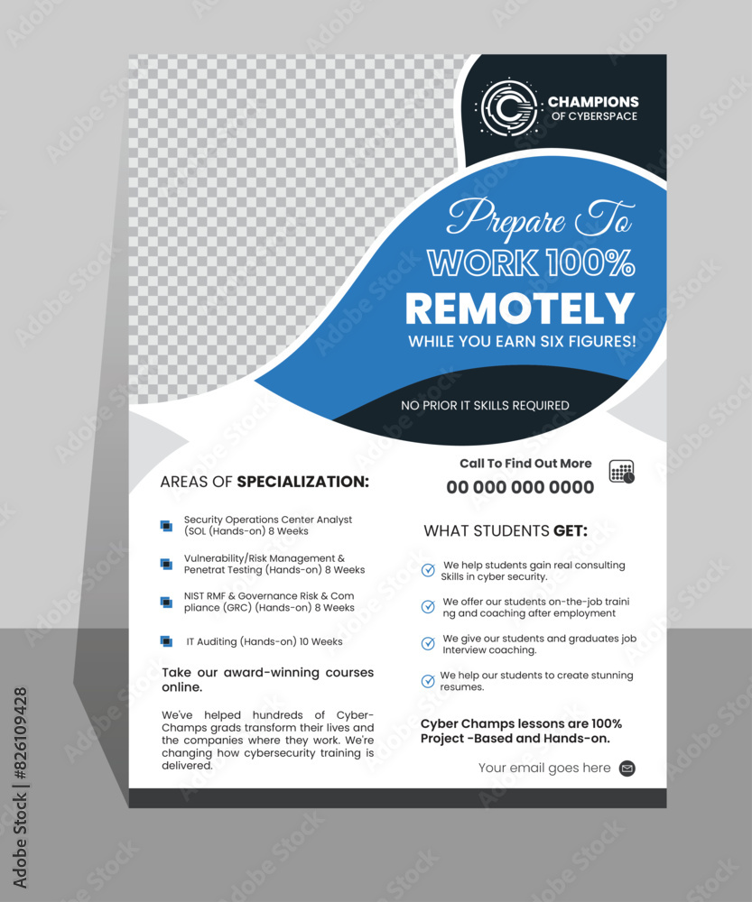 Unique and futuristic formal layer maintain business flyer design template. Unique and futuristic formal layer maintain business flyer design template.